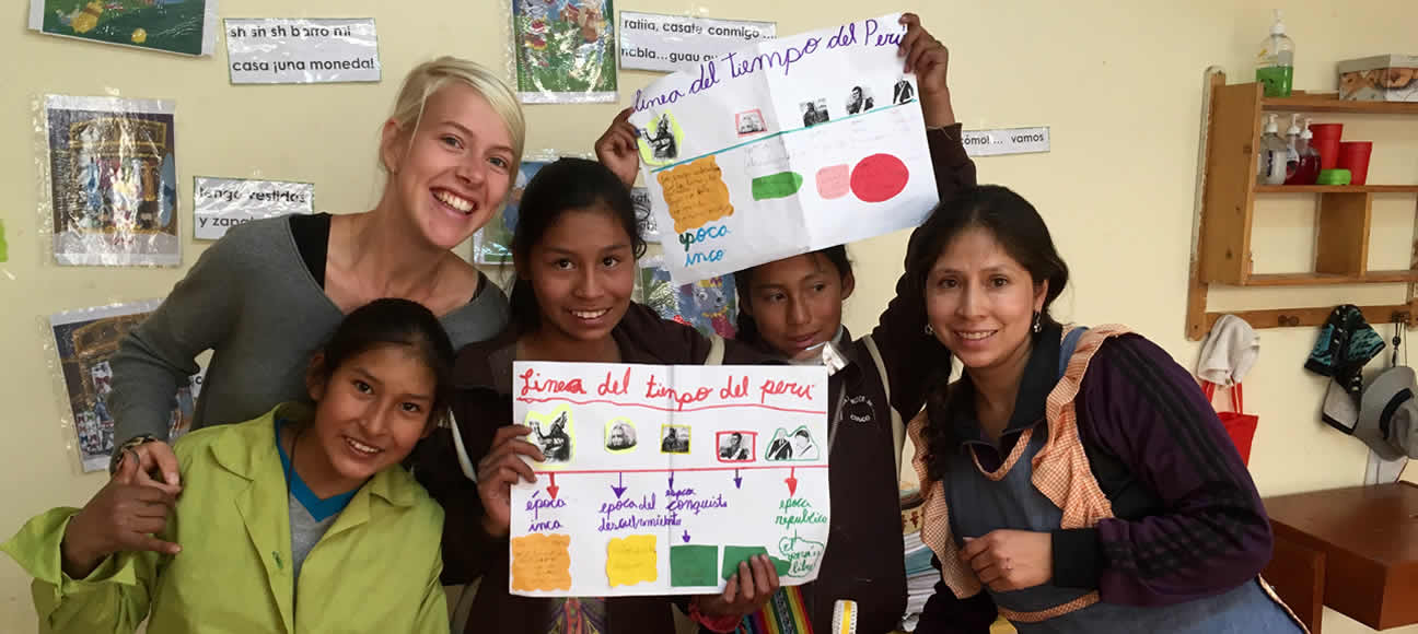 Volunteer in Cusco Peru