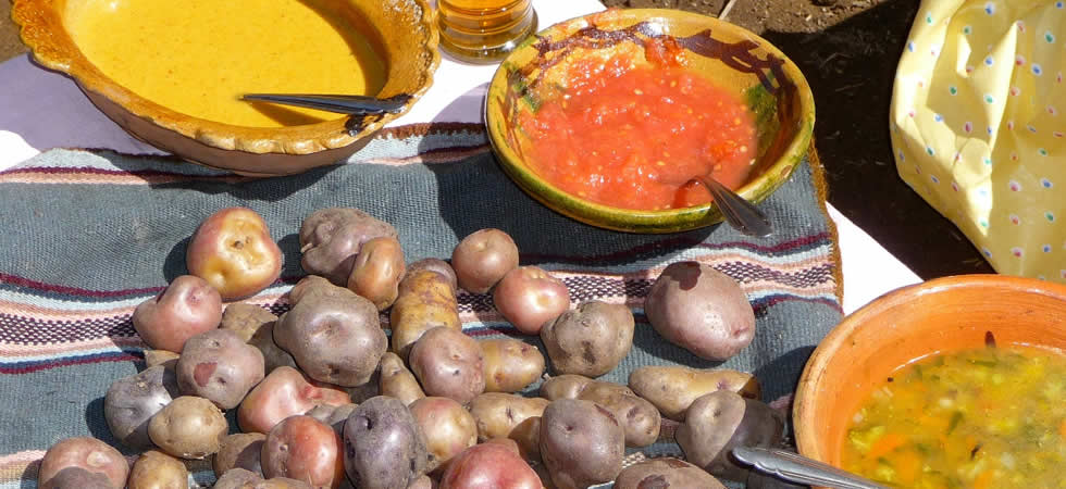 Andean food Sacred Valley