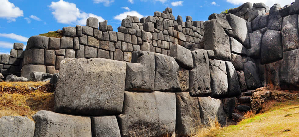 Sacsayhuaman ruins Cusco Peru